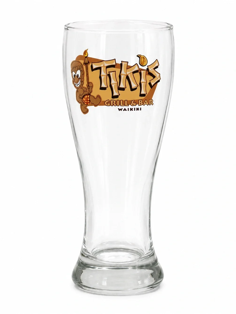 Set of 2 Hawaii Waikiki Tiki's Grill & Mai Tai Bar 16 oz Pint Glasses